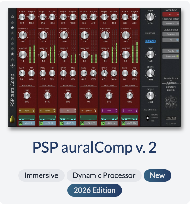PSP Audioware Auralcomp v2